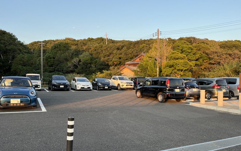 田辺市天神崎駐車場