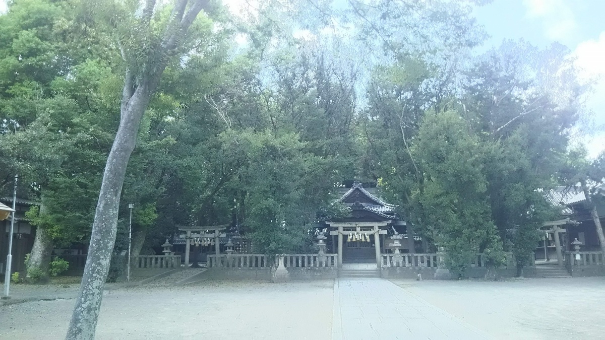 小竹八幡神社の二の鳥居