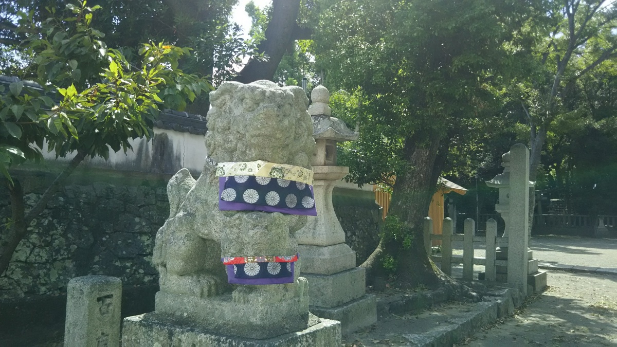小竹八幡神社の狛犬さん