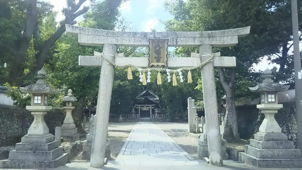 小竹八幡神社の一の鳥居